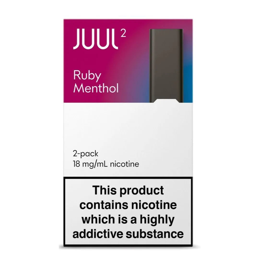 Ruby Menthol Juul 2 Pods 18MG UAE